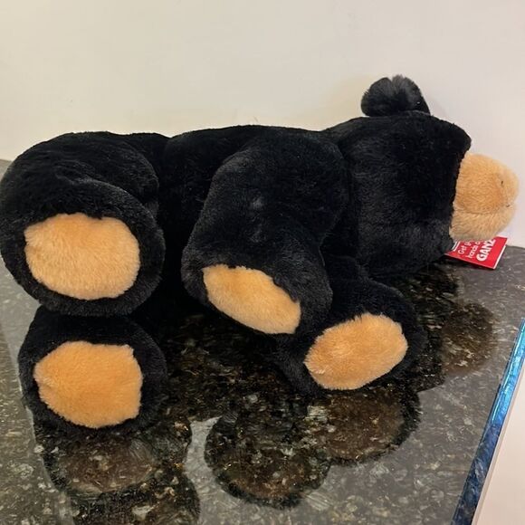 Ganz Black Bear-Leo. Size 13”. NWT - Picture 6 of 12